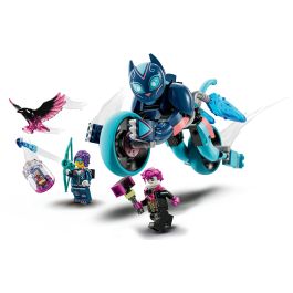 LEGO 71479 Moto Felina de Zoey DREAMZzz - Gato de Juguete Reconstruible 2 en 1, Se Transforma en Moto o Vehículo de Vuelo