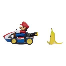 Jakks Pacific Karts Super Mario Megagiros: Kart de Mario o Luigi con Accesorio Plátano - Modelo Surtido +3 Años Jakks Pacific Karts Super Mario Megagiros: Kart de Mario o Luigi con Accesorio Plátano - Modelo Surtido +3 Años