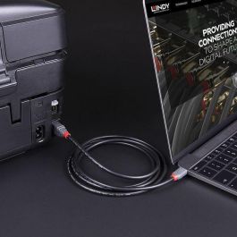 Lindy 2m USB 3.2 Type C to B Cable, Anthra Line Lindy 2m USB 3.2 Type C to B Cable, Anthra Line