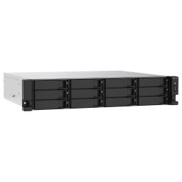 QNAP TS-1273AU-RP-8G NAS Servidor de Almacenamiento 2U Rackmontage AMD Ryzen V1500B 4C/8T 2.2GHz 8GB DDR4 2x2.5GbE LAN