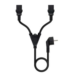NANOCABLE Cable alimentacion CEE7/M - 2xC13/H, 3 m