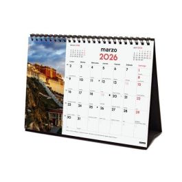 Finocam S-210x150 mm Calendario de Sobremesa 2026 Imágenes Maravillas del Mundo, Espiral, para Escribir y Planificar Precio: 5.50000055. SKU: B13ABNJ62S