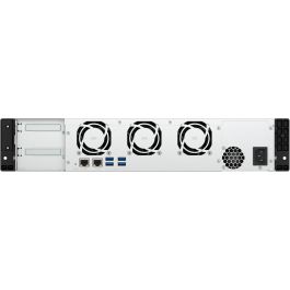 QNAP TS-855eU-8G NAS Rackmount 8-Bahías Intel Atom C5125 8C 2.8GHz 8GB RAM 2x2.5GbE 2xM.2 PCIe Gen3