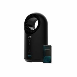 Cecotec ReadyWarm 8400 Calefactor Bladeless con Wi-Fi 1500W Negro. 3 Modos Calefacción y Ventilador. Táctil, Mando y Seguridad.