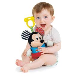 Clementoni Sonajero Mickey Peluche Texturas Con Mordedor 18x28x11 cm