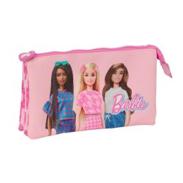 Bolso Escolar Portatodo Safta Triple Barbie Love 30x220x120 mm Precio: 11.49999972. SKU: B1FN4PS5HD