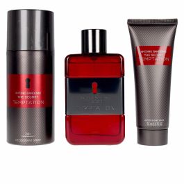 Antonio Banderas THE SECRET TEMPTATION LOTE 3 pz Eau de Toilette Vaporizador 100 ml, Bálsamo para después del afeitado 100 ml, Desodorante Vaporizador 150 ml Precio: 10.89. SKU: B1445AQ3K8