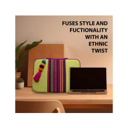 Wondee Funda Portátil Universal 12 Pulgadas Limonada Acolchada Cremallera Estilo Arte Autenticidad Ligera Protectora Compatible Vam Vam