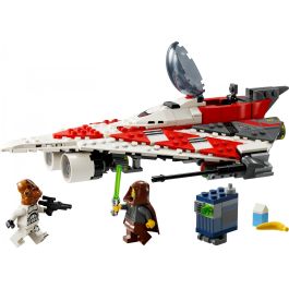 LEGO 75388 Star Wars Caza Estelar de Jedi Bob, incluye 2 Minifiguras, Droide Servo, Juguete de Construcción para Niños +8 años