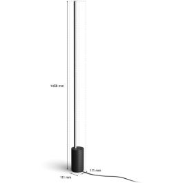 Philips 915005987201 Hue Gradient Signe Stehleuchte, Lámpara de Pie LED, Regulable, Color y Blanco, 2550 lm, Negra