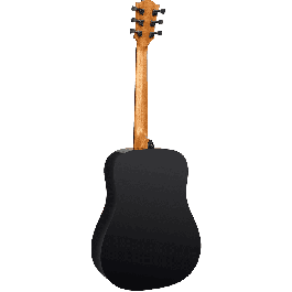 LAG Tramontane 118 Guitarra Acústica Dreadnought Negra Brillante
