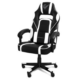 Phoenix technologies Silla Gaming Trophy Cuero PU Blanca Ergonómica para Gaming y Oficina