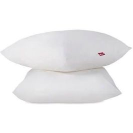 ABEIL Juego de 2 almohadas suaves - 60 x 60 cm - Blanco ABEIL Juego de 2 almohadas suaves - 60 x 60 cm - Blanco