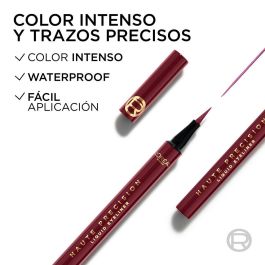 L'Oréal Paris Haute Precision Delineador de Ojos de Fieltro #Bordea - Líquido, Resistente 28h, Trazo Fino 0.01 mm