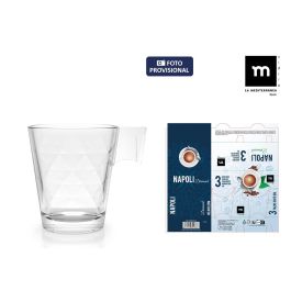 La Mediterranea Set de 3 Tazas de Café 8 Cl Napoli Diamond (24 Cajas) Precio: 22.58999941. SKU: B1ESY8AW38