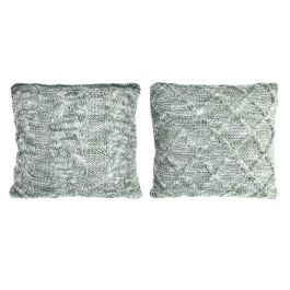 DKD Home Decor Cojín Alpino Verde 45x45 cm y 10 cm de alto Pack de 4 Unidades Algodón Poliéster Cremallera Oculta Precio: 27.79128. SKU: B1F4589VFP