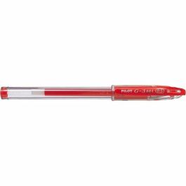 Bolígrafo de gel Pilot G-3 Grip Rojo 0,5 mm (12 Unidades)