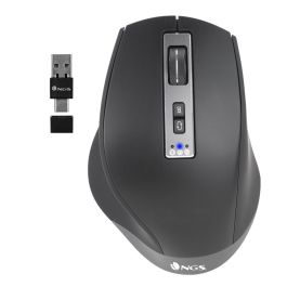 NGS Ratón Multidispositivo Inalámbrico Recargable Bluetooth 4.0 y 2.4Ghz, Sensor Láser 800/1600/3200 DPI, BLUR-RB Precio: 32.95000005. SKU: B18NSL5ZA7