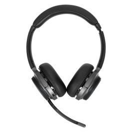 Targus AEH104GL auricular y casco Auriculares Inalámbrico y alámbrico Diadema Llamadas/Música USB Tipo C Bluetooth Negro Targus AEH104GL auricular y casco Auriculares Inalámbrico y alámbrico Diadema Llamadas/Música USB Tipo C Bluetooth Negro