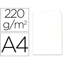 Exacompta Subcarpeta Cartulina DIN A4 Blanca 220 gr Precio: 32.69000009. SKU: B1KG7K4YL7