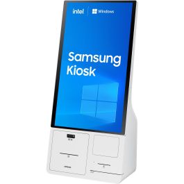 Samsung KM24C-W Pantalla LED de 24" para Kiosco Blanco, Windows 10 IoT Enterprise