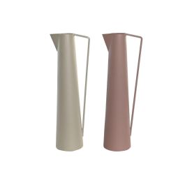 Jarron Urban DKD Home Decor Rosa Beige 11 x 45 x 15 cm (2 Unidades) Precio: 54.49999962. SKU: B1D8HWMLBF