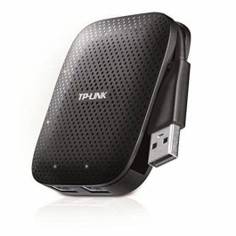 TP-Link UH400 Concentrador Hub USB 3.0 de 4 Puertos con Velocidad de 5Gbps, 10 Veces Más Rápido que USB 2.0, Sin Drivers