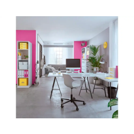 Bandeja Sobremesa Leitz Wow Fucsia Metalizado (Set de 5)