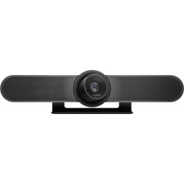 Logitech MeetUp Cámara de Videoconferencia 4K Ultra HD con FOV 120° y Micrófono Integrado USB Negro