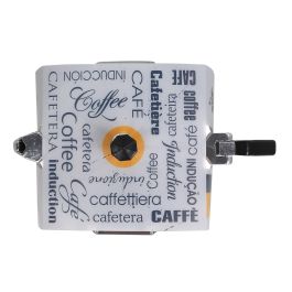 Cafetera de aluminio para 12 servicios con inducción Quttin (6 Unidades) Cafetera de aluminio para 12 servicios con inducción Quttin (6 Unidades)