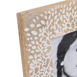 Portafotos Blanco-Natural 23 X 2 X 28 cm