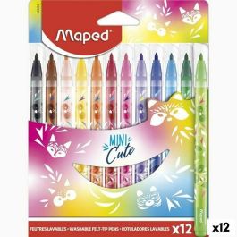 Set de Rotuladores Maped Mini Cute Multicolor 12 Piezas (12 Unidades) Precio: 34.50000037. SKU: S8424953