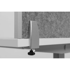 BakkerElkhuizen BE Safety Screen Rückseite W180H60 Pantalla de Seguridad Fieltro PET Gris Claro 180x60cm