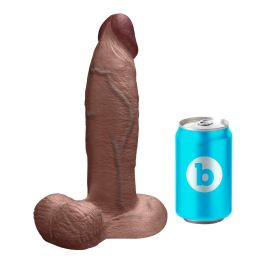 Consolador Realista B-Vibe Silicona Ø 6,3 cm (19,5 cm)