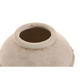 DKD Home Decor Jarrón Beige 20x25.5x20 cm (2 Unidades)