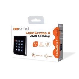 SCS Sentinel CodeAccess A Teclado de Codificación Cableado para Motorización de Portones, 12V, 100 Usuarios, Teclas Retroiluminadas, Bajo Consumo
