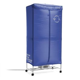 Secadora Eléctrica Portátil de 2 Alturas Dupledry Blue InnovaGoods 1200 W