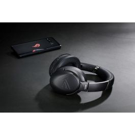 Asus ROG Strix Go BT Auriculares Gaming con Cancelación Ruido Activa ANC, Bluetooth, Virtual 7.1, Micro AI, aptX Adaptive, Negro