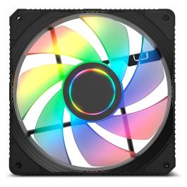 Nox Ventilador M-Fan 12cm ARGB Espejo Infinito NXHUMMERMFAN PC Componentes