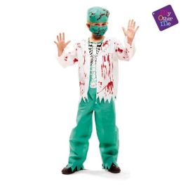 My Other Me Disfraz Cirujano Esqueleto para Niños Talla 3-4 años, 100% Poliéster, incluye Camisa, Chaqueta, Pantalón, Gorro y Mascarilla My Other Me Disfraz Cirujano Esqueleto para Niños Talla 3-4 años, 100% Poliéster, incluye Camisa, Chaqueta, Pantalón, Gorro y Mascarilla