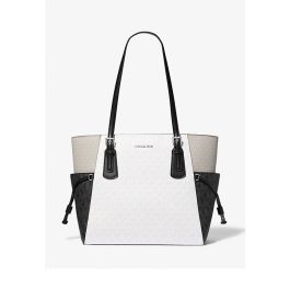 Bolso de Hombro Michael Kors VOYAGER Blanco 30 x 30 x 15 cm