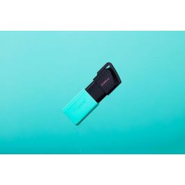 Kingston DataTraveler Exodia M 256GB USB 3.2 Gen 1 (Negro + Teal) para portátil y PC