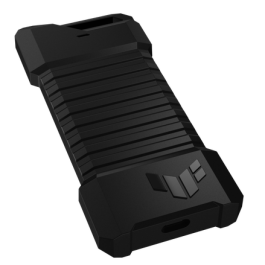 ASUS Carcasa SSD TUF Gaming AT1 ESD-T1A/BLK/G/AS, M.2/PCIe/SATA, 10 Gbit/s, Negro