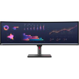 Lenovo Monitor ThinkVision P49w-30 49" Dual QHD (5120x1440) IPS 32:9 PBP KVM USB-C Thunderbolt 4 Ethernet Precio: 1905.49999948. SKU: B1E5E2B2ZQ