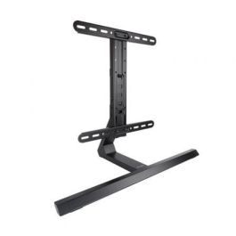 TooQ DB3265F-B Soporte de Mesa para TV 32-65" hasta 40 kg VESA Aluminio Negro. Cables organizados, Pantallas curvas.