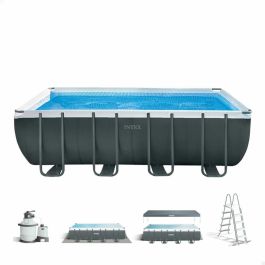 Intex Piscina Ultra XTR Rectangular 549x274x132 cm con Bomba de Arena - Material PVC, Capacidad 17203 L