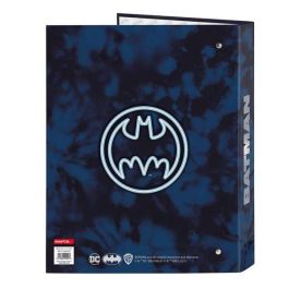 Carpeta de anillas Batman Legendary Azul marino A4 26.5 x 33 x 4 cm Carpeta de anillas Batman Legendary Azul marino A4 26.5 x 33 x 4 cm