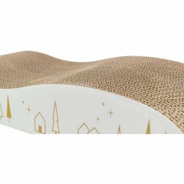 Rascador para Gatos Trixie Blanco Oro 43,5 x 8 x 20 cm Navidad