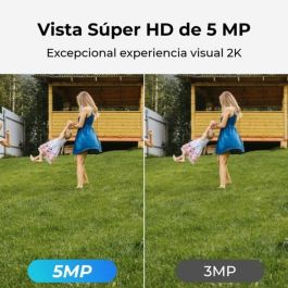 Reolink PC520AD2K01 Cámara de Seguridad IP 5MP Interior/Exterior Alámbrica con Google Assistant Blanco