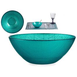 Bol Vidrio 15Cm Turquesa Vivalto (24 Unidades) Bol Vidrio 15Cm Turquesa Vivalto (24 Unidades)